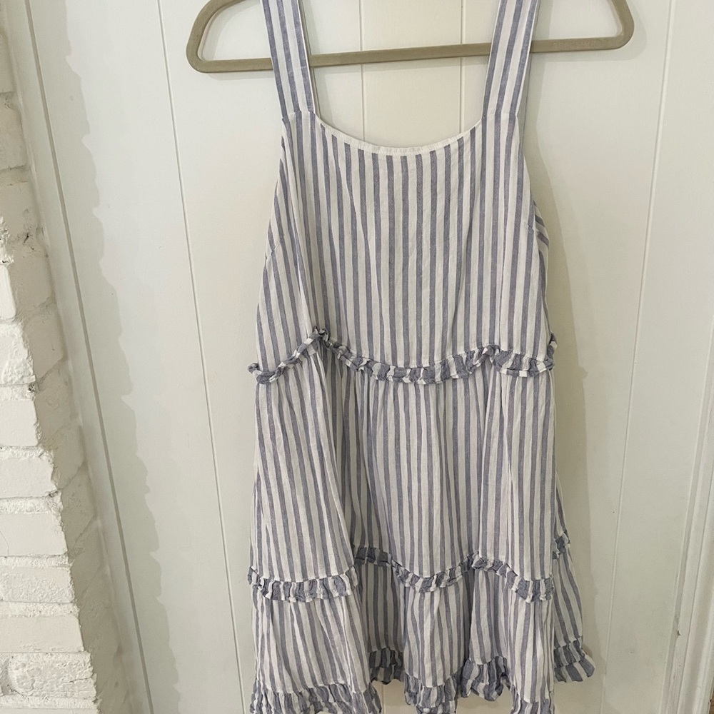 Rails Medium blue and white striped dress by Rails